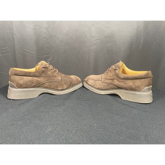 New Not Ordinary Dreams, N.O.D. Brown Suede Loafers, Made in Italy, US Size 8.5 - Picture 3 of 9